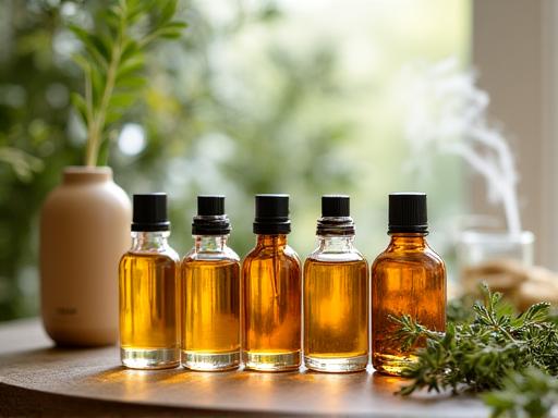 Oli essenziali per trattamenti di aromaterapia